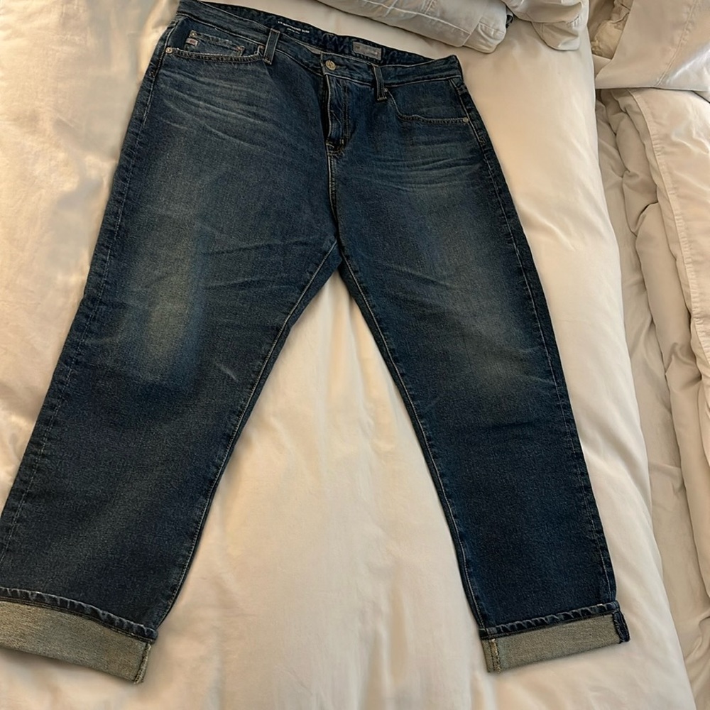 AG Jeans Ex-Boyfriend Slouchy Slim contour 360